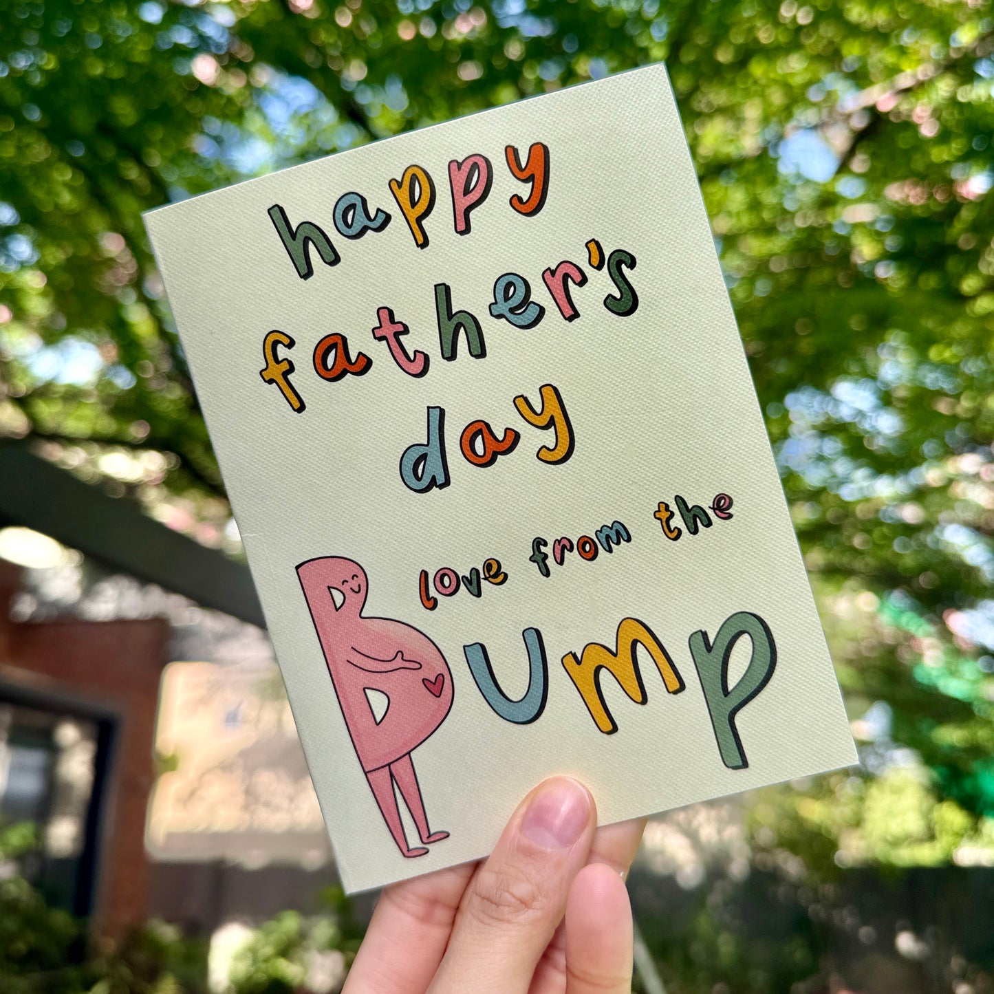 Love From The Bump Card