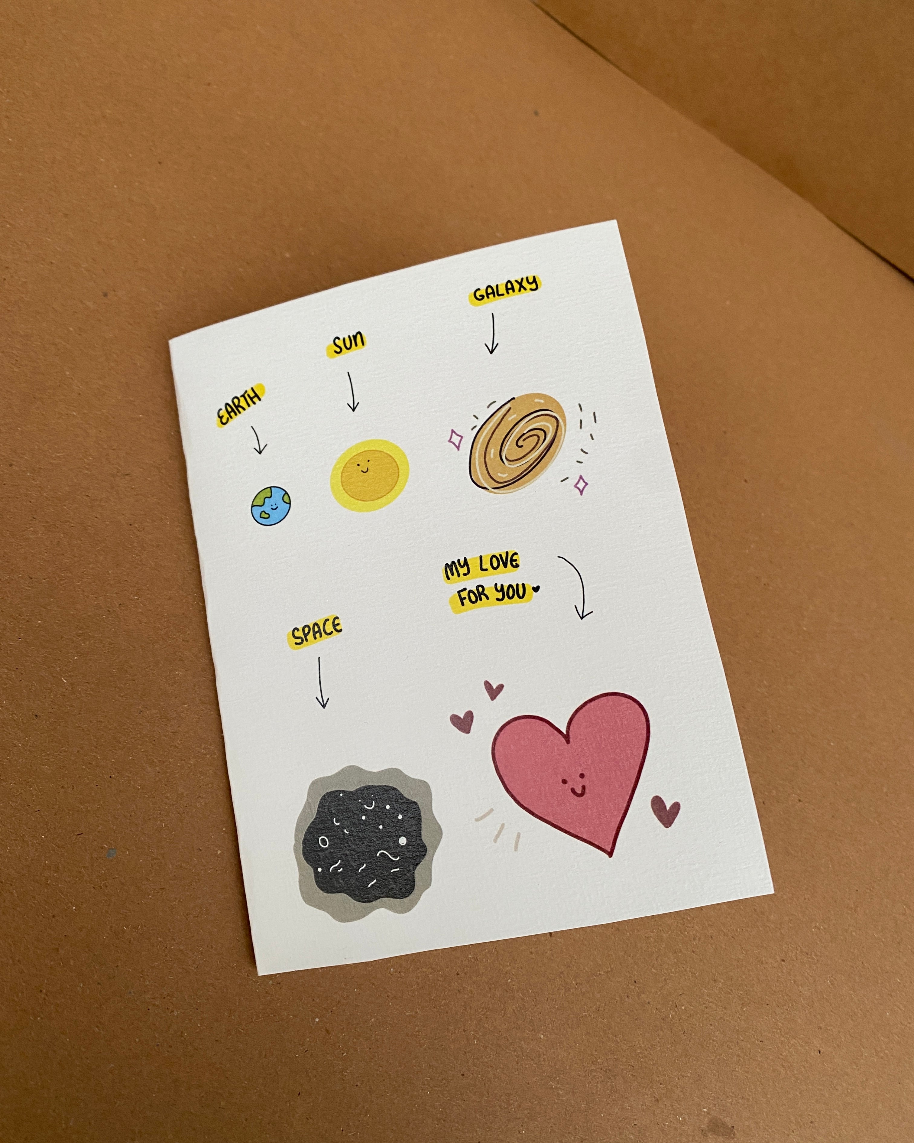 Universe Love Card