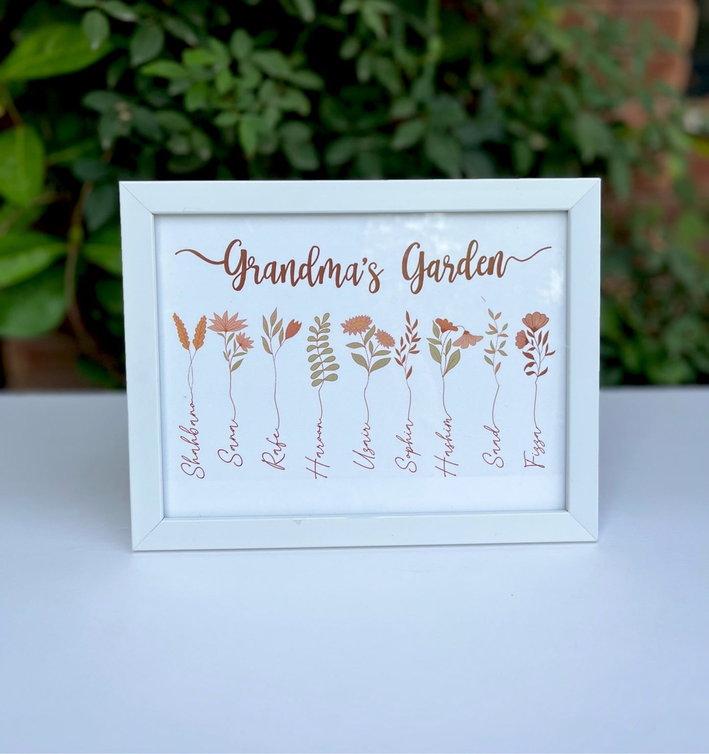 Grandma’s Garden Frame