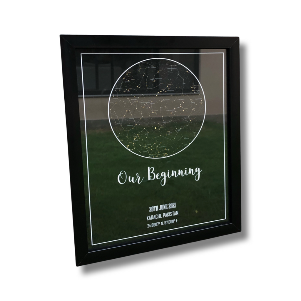 Star Map Frame