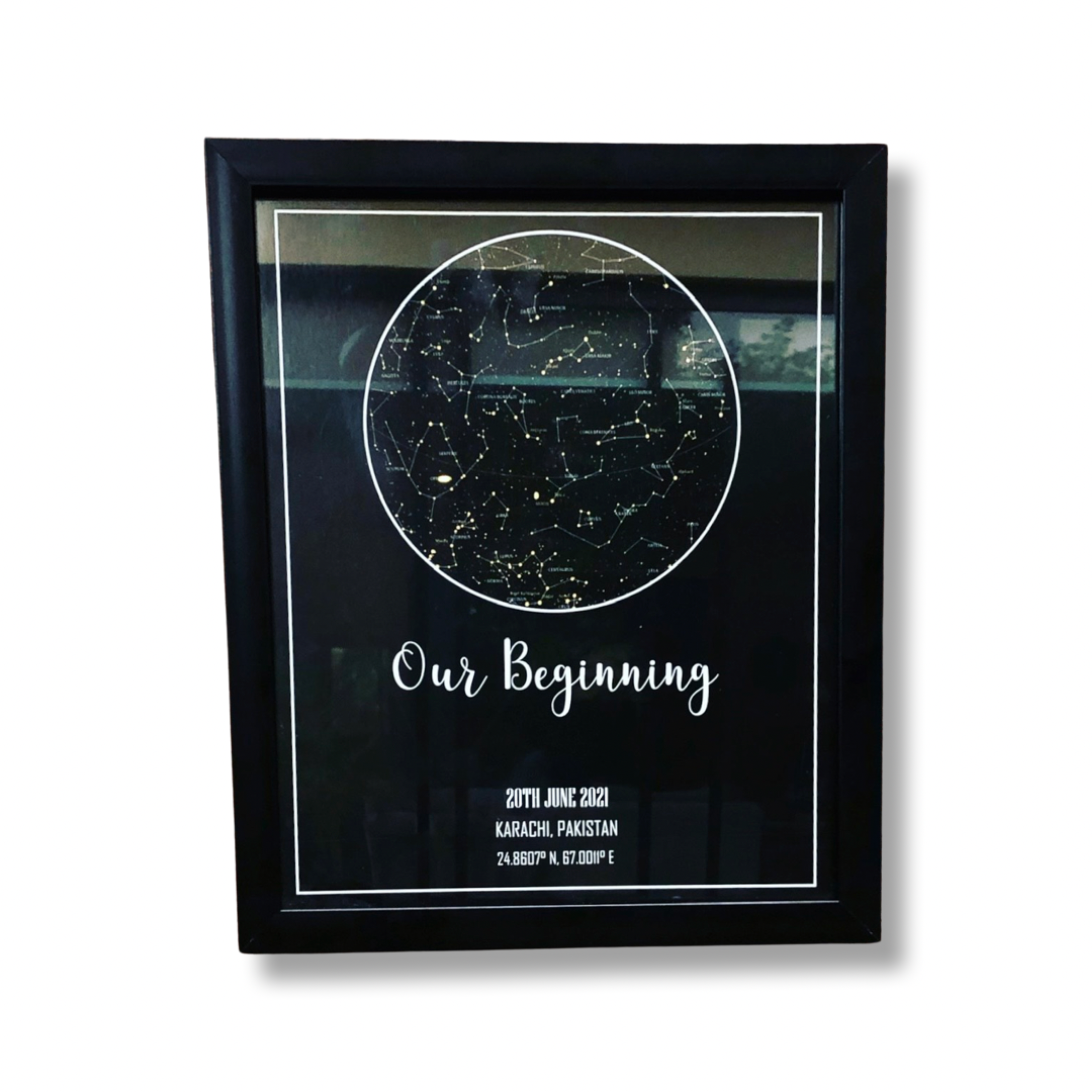 Star Map Frame