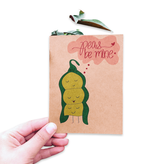 "Peas Be Mine" Card