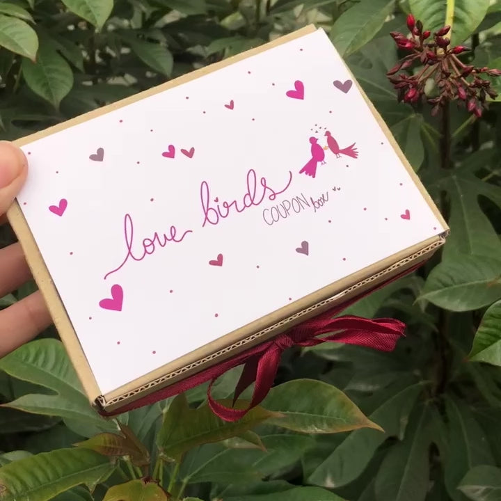 Love Birds Coupon Box