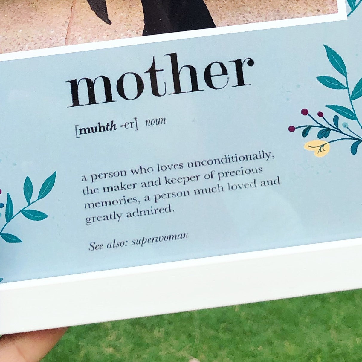 Mother Text Frame