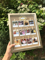 Glassed Polaroid Box Frame (Lahore Only)