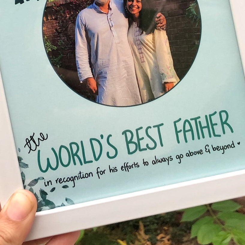 World's Best Father Frame