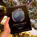 Midnight Star Map Frame