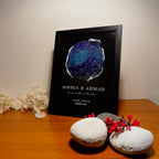 Midnight Star Map Frame